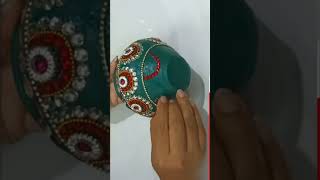 Matka decoration idea #matkadecoration #kalashdecoration #shortsfeed #shortvideo #shorts