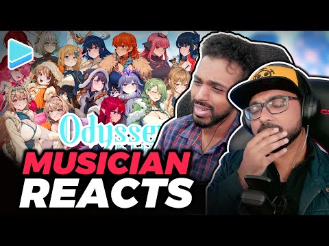 Musicians Reacts to Hololive EN -【MV】Odyssey | First Time Reaction!