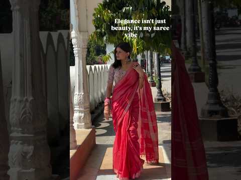 Beautiful Linen Cotton Saree | Bagru Print Sarees | Handloom Sarees #shopnow