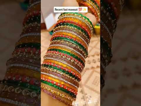 नया दुल्हन के लिए रोज पहने जाने वाला नया चूड़ी डिजाइन🙋 #bangles #bridal #chura #dulhan#churi #bridal