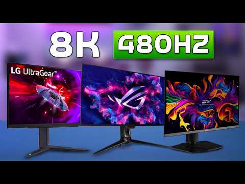 10 Amazing Gaming Monitors With INSANE 480Hz