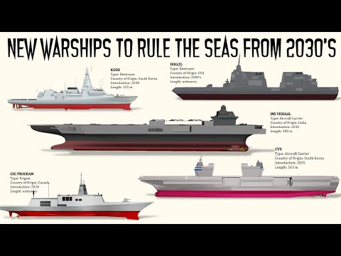 The 18 Warships that will Dominate the seas from 2030's