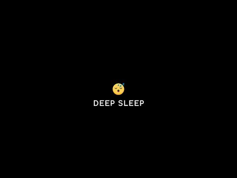 BLACK SCREEN 😴 DEEP SLEEP MUSIC ⚡ BINAURAL