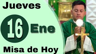 MISA DE HOY Jueves 16 de Enero de 2025- Padre Ricardo Prato