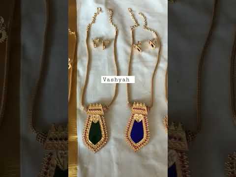 Traditional jewellery combo. Gold plated jewelry. Look alike gold jewellery collections.