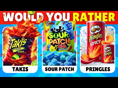 Would You Rather...? Junk Food Edition 🍔🍟🍗