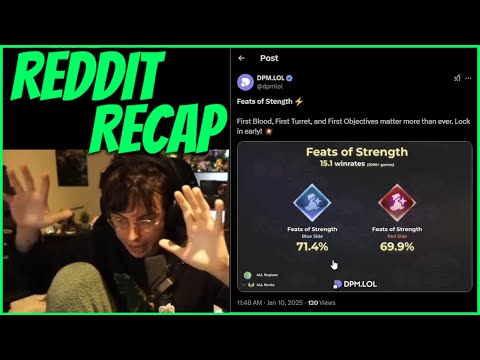 CAEDREL ON HOW TO FIX THE NEW LOL SEASON | SMALL REDDIT RECAP