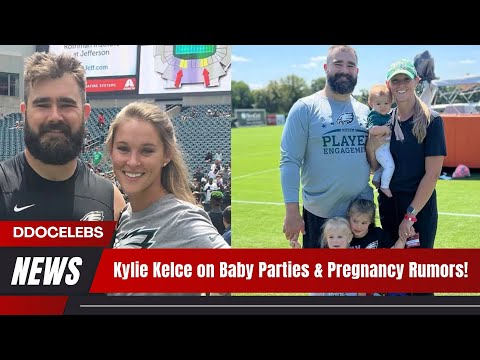 Kylie Kelce Shuts Down Rumors About Baby Gender & Birthday Parties!