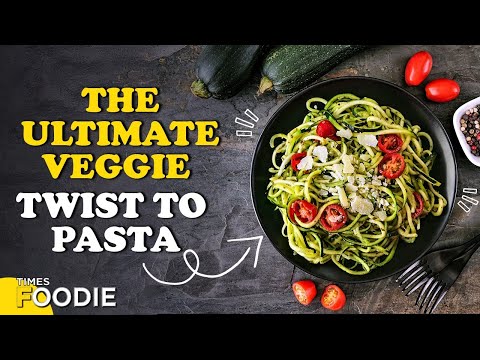 Zucchini Pasta: Try This Italian Veg Pasta At Home | How To Make Zucchini Pasta