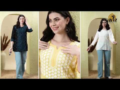 Wardrobe essentials Chikankari Collections by Ada