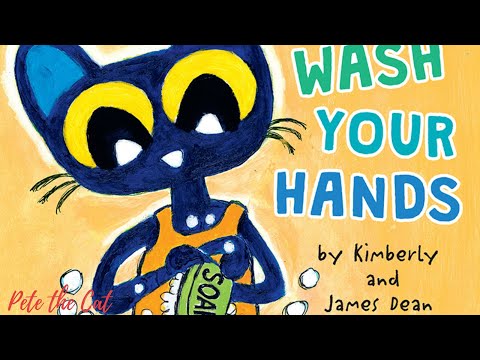 Pete The Kitty Wash Your Hands | read aloud book