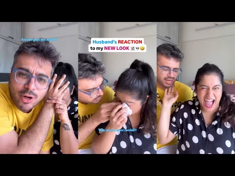 Husband’s REACTION on Wife’s SCARY Lense 😵‍💫