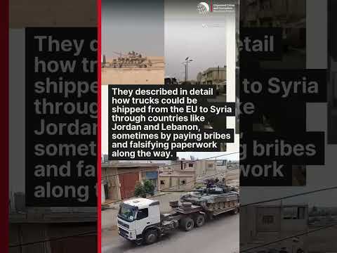 Undercover: How Do EU Trucks End Up In Syria