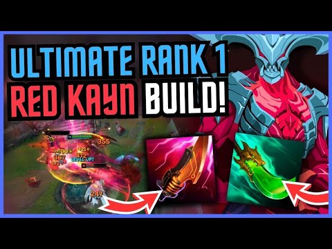 *NEW* BEST RED KAYN BUILD (SOLO-CARRY LIKE NEVER BEFORE!)