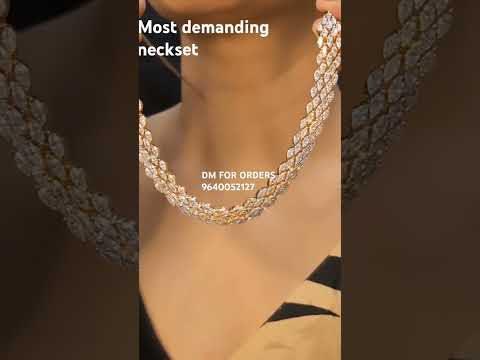 Most demanding &classy necklace in goldpolish#ytshots  #wholesalers ##viralvideo #trendingshorts