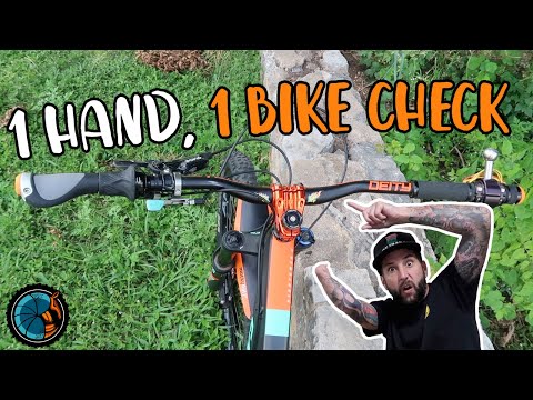 One Hand Bike Check - 2017 Santa Cruz Hightower Adaptive Mountain Biker