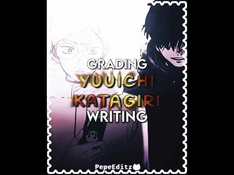 Grading Character Writing | Yuuichi Katagiri #shorts