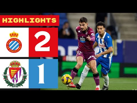 Espanyol - Real Valladolid | 2-1 | Highlights | LaLiga 2024-25 | espanyol valladolid