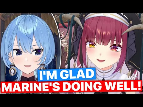 Suisei Glad Marine Is Doing Well Lately (Hoshimachi Suisei & Houshou Marine /Hololive) [Eng Subs]