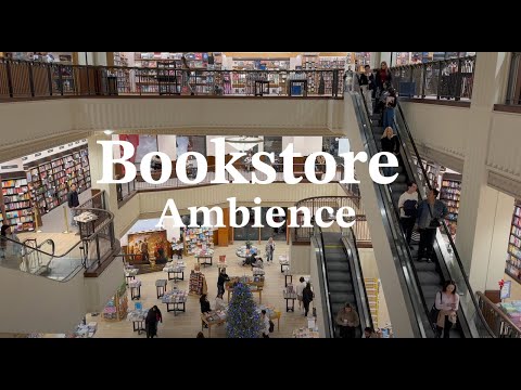 Ambient Bookstore Noise.   White Noise for sleeping, reading and Studying.   Barnes and Noble.