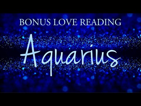 AQUARIUS love tarot ♒️ There Is Someone Who Wants To Be Loved By You Aquarius