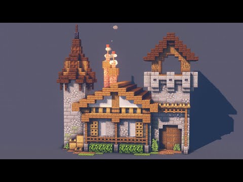 Minecraft: Castle Themed House Tutorial [How to Build]