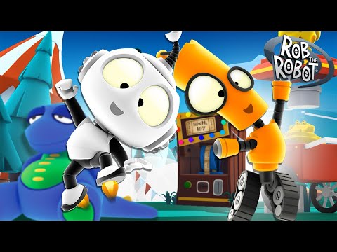 Fun Fair Fanfare 🍿 | Rob The Robot | Preschool Learning