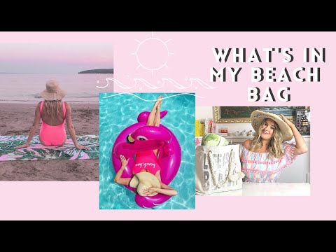 What's in my beach bag | Beach & pool day must haves!