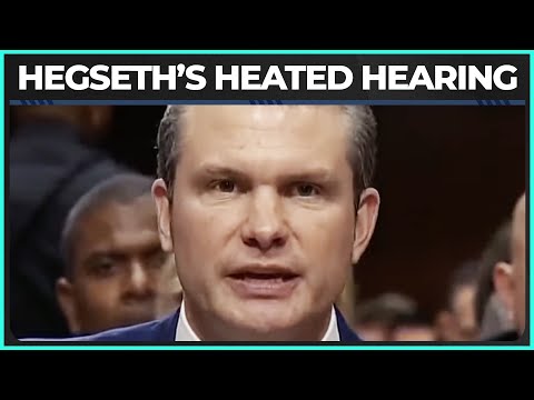 Pete Hegseth's Confirmation Hearing Gets SPICY