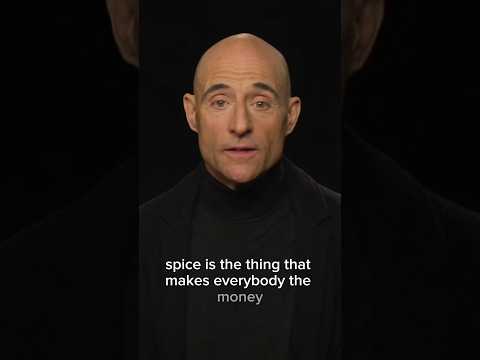 MARK STRONG explains spice in DUNE PROPHECY | Interview