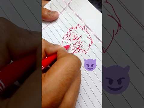 Abandy boy 😱😈👿 drawing #trending #tutorial .