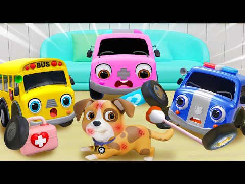 The Bingo Dog song | Animal Farm & Baby Bus Songs | Nursery Rhymes & Kids Songs - Baby Car Songs TV