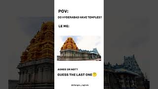 Temples to visit in Hyderabad #hyderabad #temple #templesofindia #templesofsouth #hyderbadi