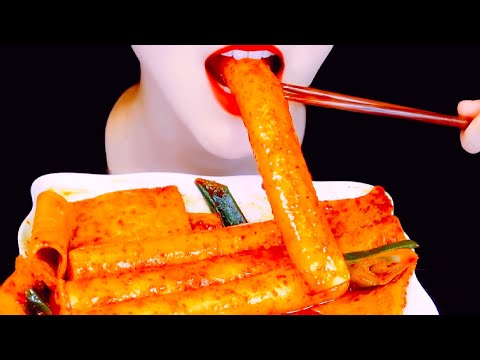 ASMR| Mukbang Giant Tteokbokki Eating Vlog. 거대한 떡볶이 먹기 @choa_asmr