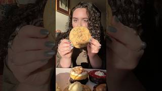 crumbl cookies of the week 🍪 #crumblcookies #mukbang #eatingasmr #eatingshow #asmreating #eating