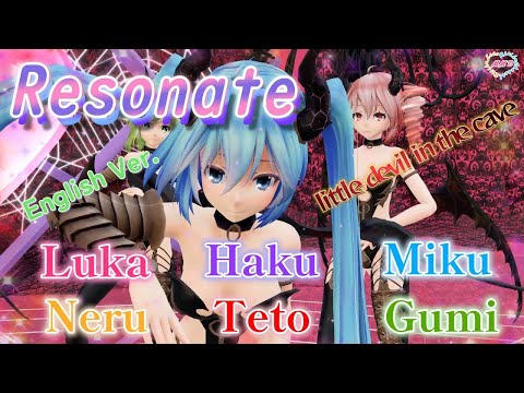 【MMD】Resonate cave goblin tda6 people (English Ver.)