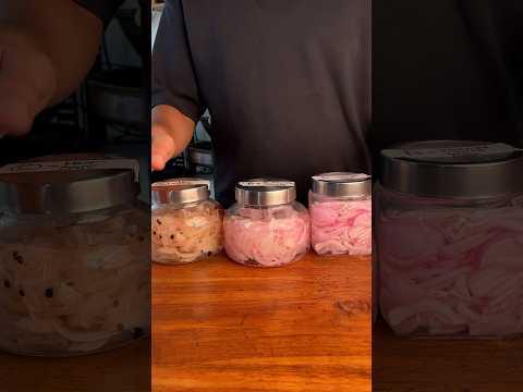 PICKLED ONIONS RECIPE 🧅 | Modernist Cuisine EP2 | #recipes