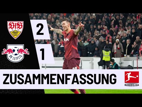 VfB Stuttgart - RB Leipzig | 2-1 | Highlights | Bundesliga 2024-25 | Stuttgart Leipzig