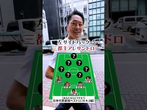 マイベストイレブン(4-4-2編)その1