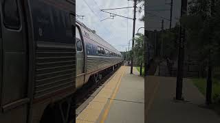 Unit 646 Southbound through Westerly R.I. (WLY) #railfans #trains