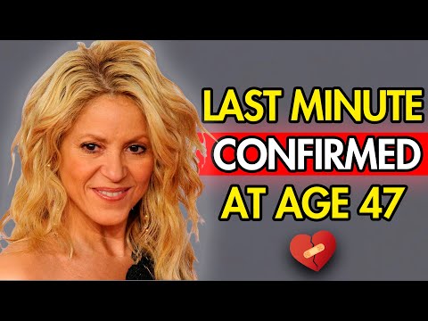 CONFIRMED: AT 47 YEARS OLD, COLOMBIAN SINGER SHAKIRA HAS JUST BEEN...