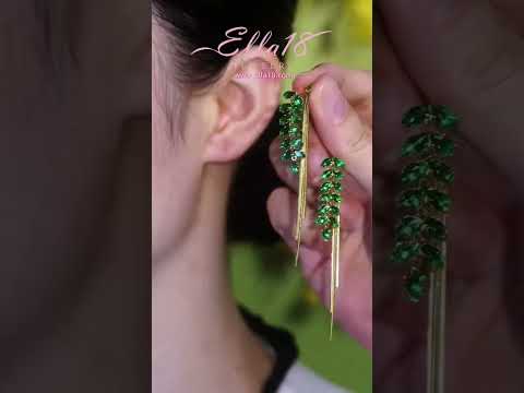 Beautiful Stunning😍 Elegant Earrings  ❤ | Share and like them |#shortsvideo