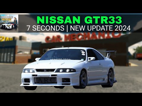 Nissan Gtr33 | Best Gearbox | 500+kph Top Speed | Car Parking Multiplayer 100% working in 2025