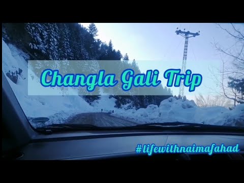 Changla Gali Trip with my Family 😍 #snowfall #familytrip #funtime #mashAllah