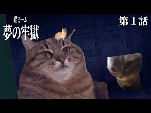 謎の牢獄から逃げ出す猫たちの物語 第１話【猫ミーム】