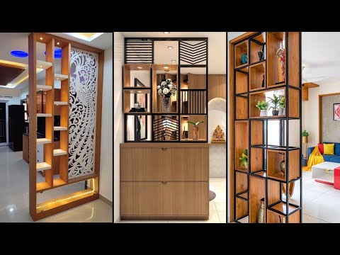 Partition wall design / Wooden room divider #slidingdividers