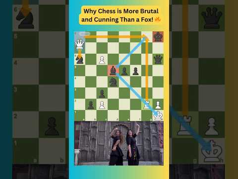 Why Chess is More Brutal and Cunning Than a Fox! 🦊🔥 #chess #pragg #magnuscarlsen #gukesh #vincent