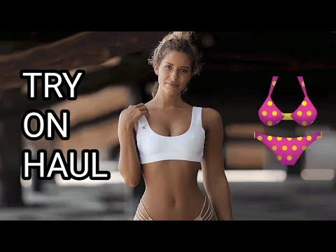 4K Try on Haul Transparent Clothes | No Bra Challenge 2024 Trend New ##