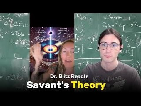 Dr. Blitz Reacts #8: A Savant's Theory of Black Holes