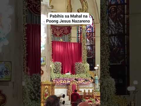 Pabihis sa Mahal na Poong Jesus Nazareno